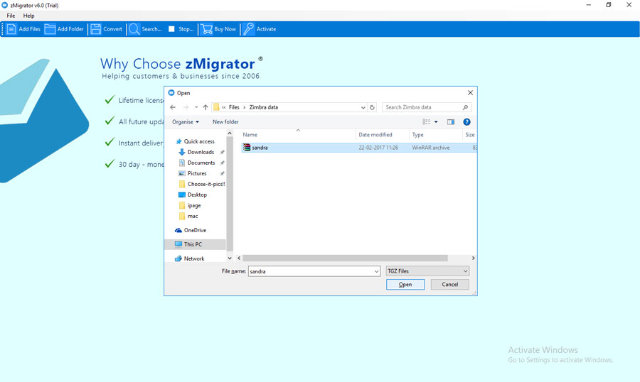 migrate email from zimbra to office 365