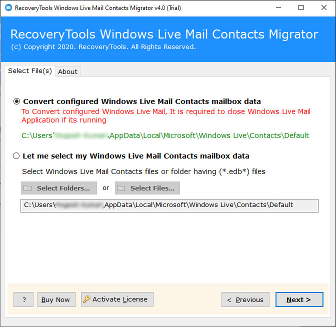 auto-detect-windows-live-mail-contacts