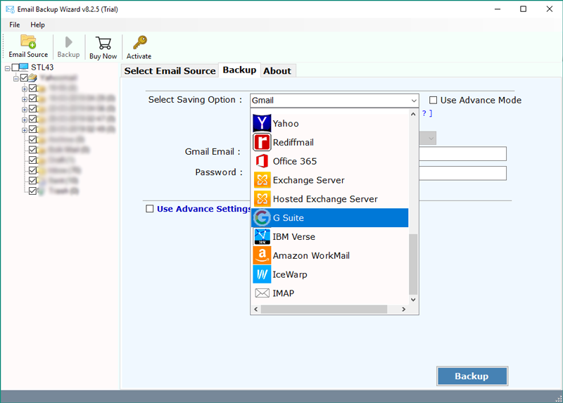 att.net email settings for gmail