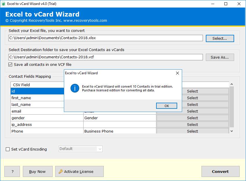 transfer-excel-to-vcard